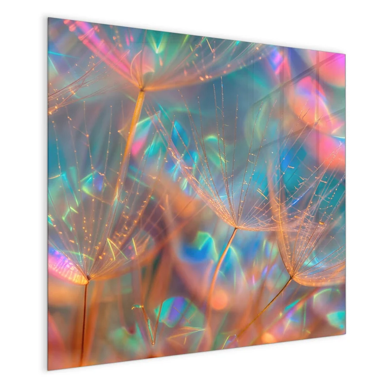 Magnettafel - Bunte Pusteblume