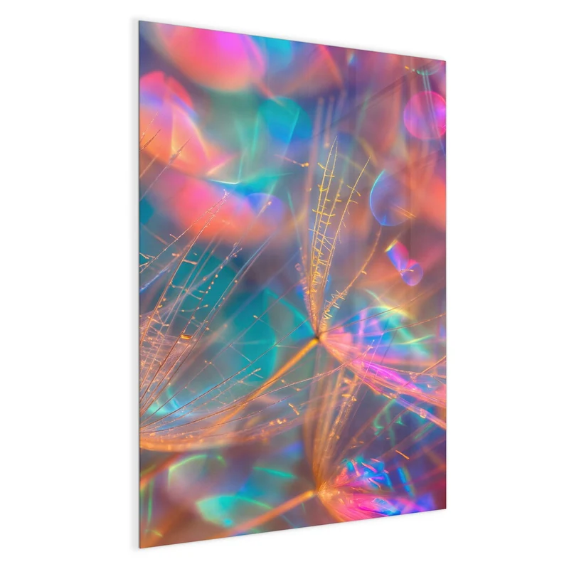 Magnettafel - Bunte Pusteblume