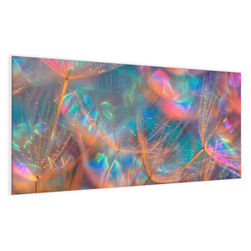 Magnettafel - Bunte Pusteblume