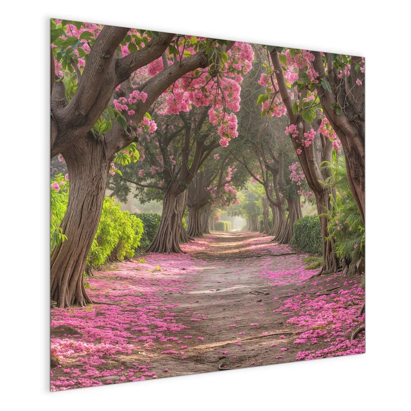 Magnettafel - Blütenallee