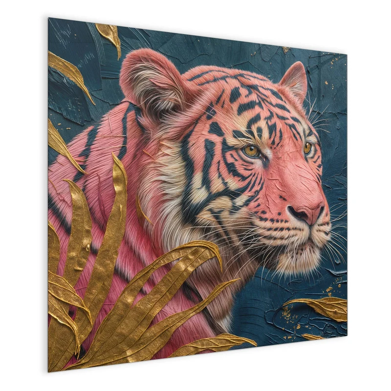 Magnettafel - Pinker Tiger