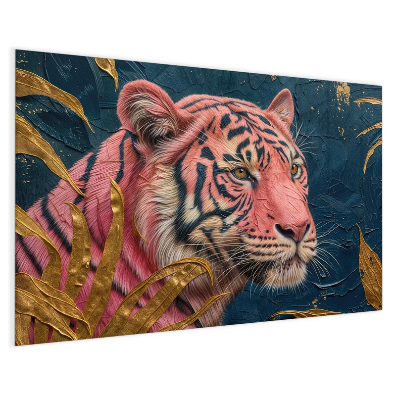 Magnettafel - Pinker Tiger