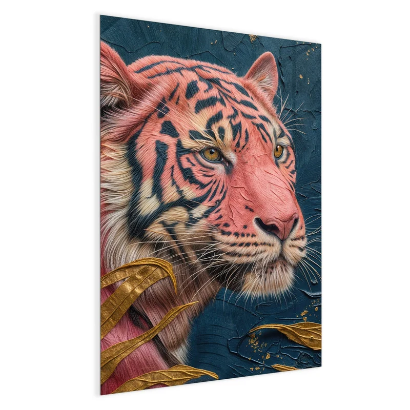 Magnettafel - Pinker Tiger