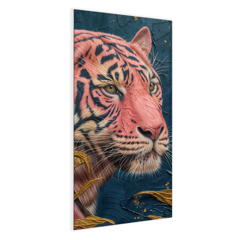 Magnettafel - Pinker Tiger