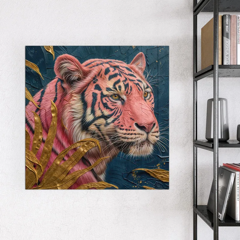 Magnettafel - Pinker Tiger