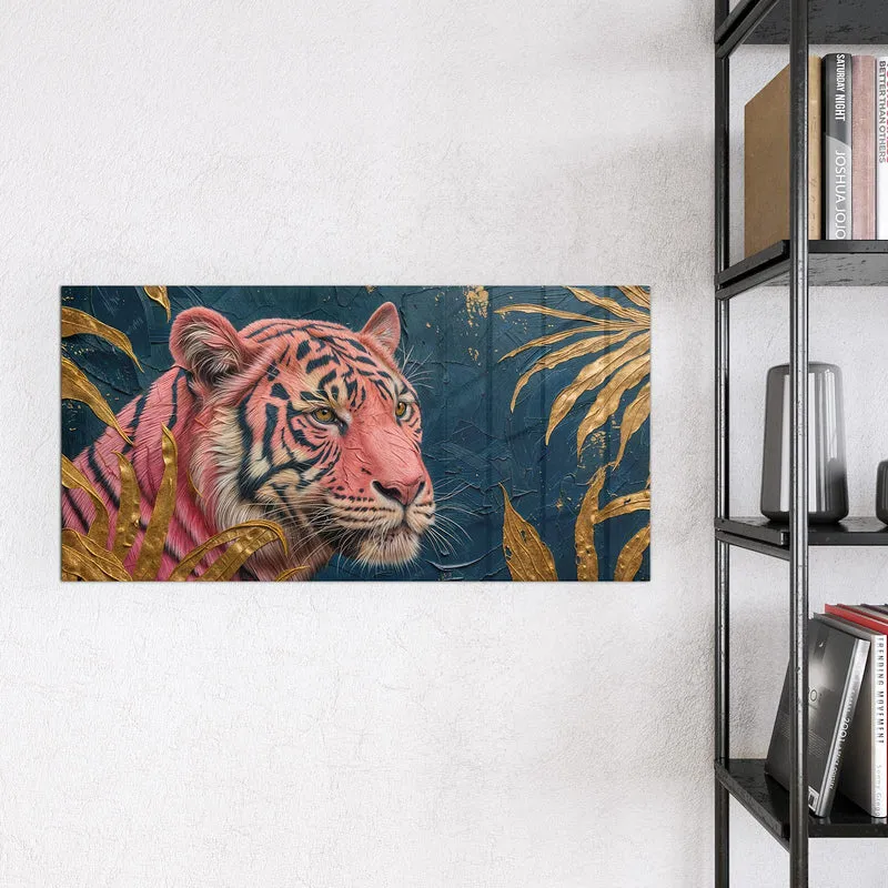 Magnettafel - Pinker Tiger