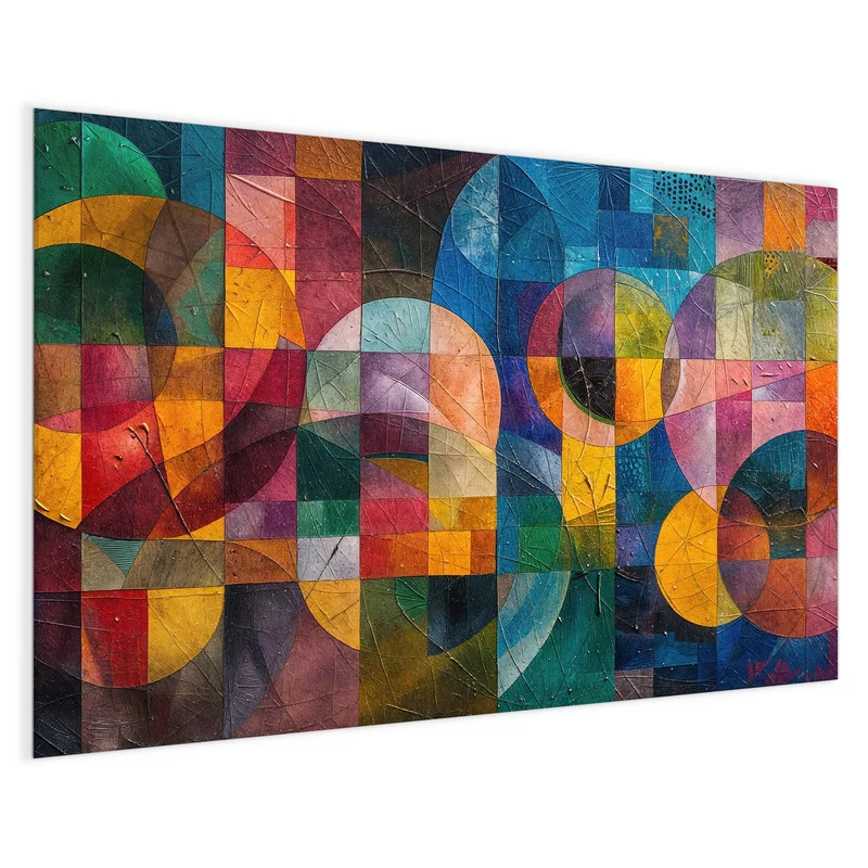 Magnettafel - Kreise und Quadrate