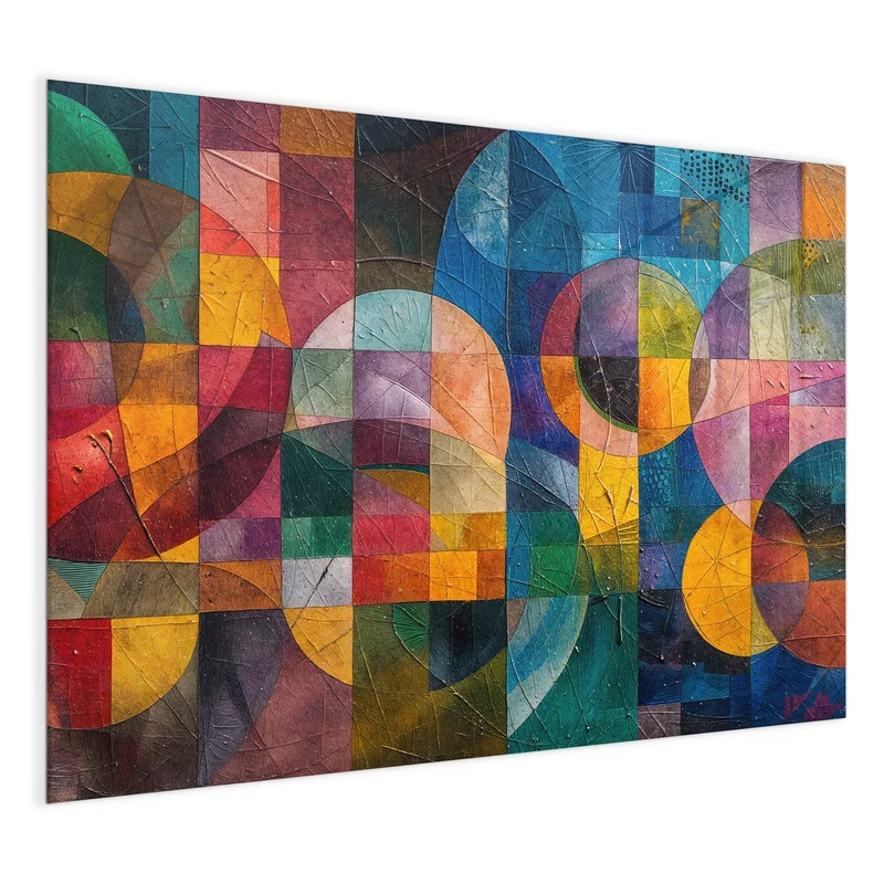 Magnettafel - Kreise und Quadrate