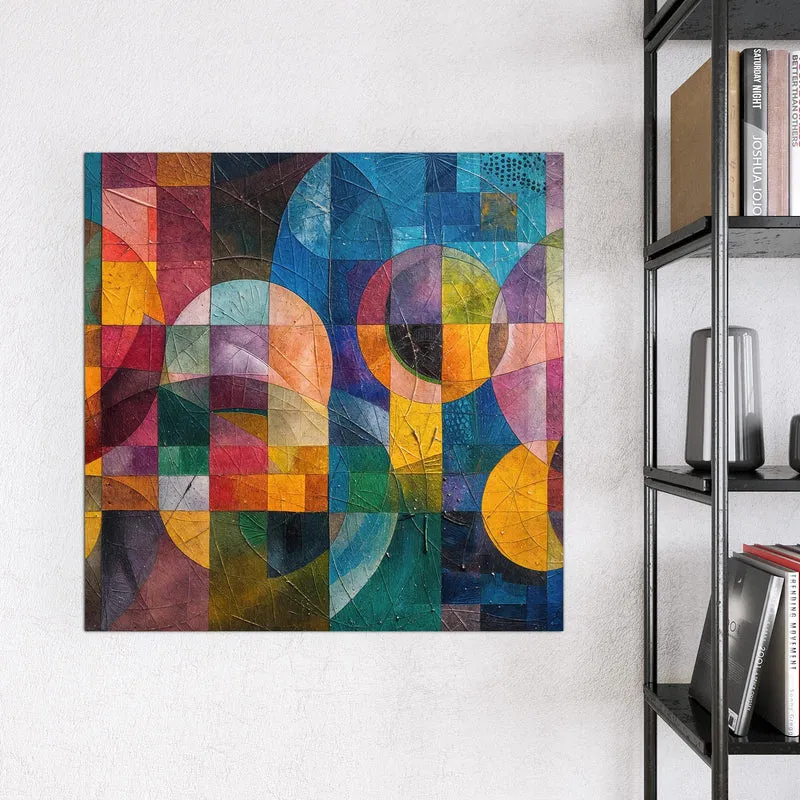 Magnettafel - Kreise und Quadrate