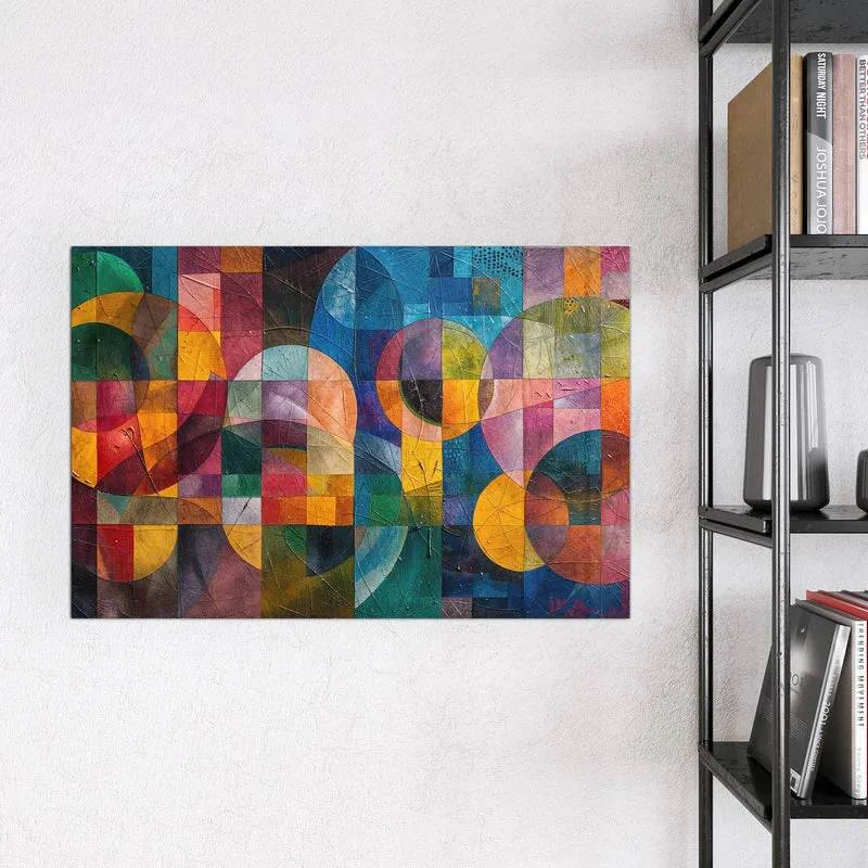 Magnettafel - Kreise und Quadrate