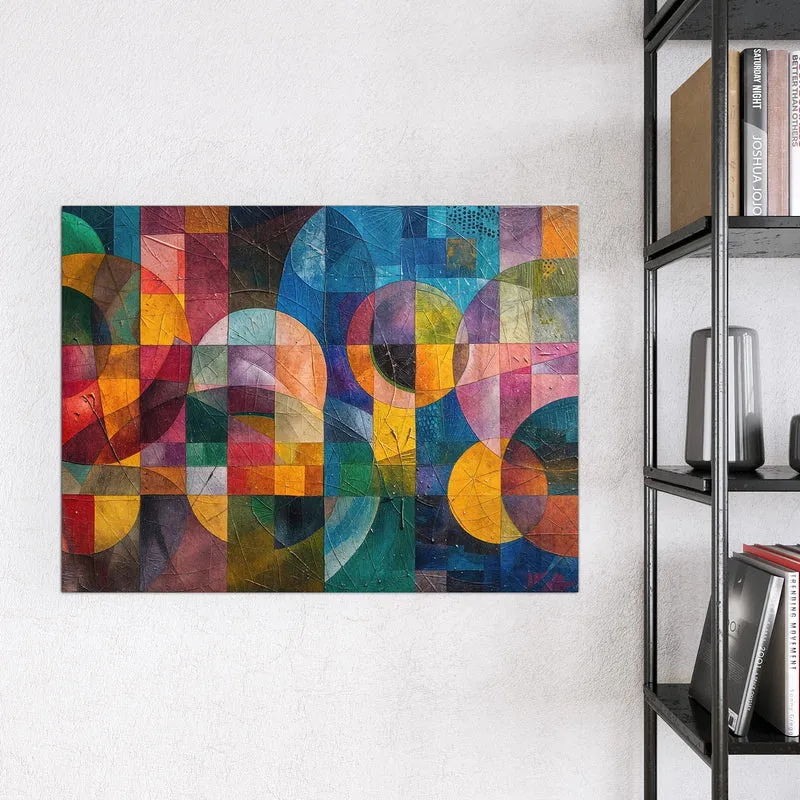 Magnettafel - Kreise und Quadrate