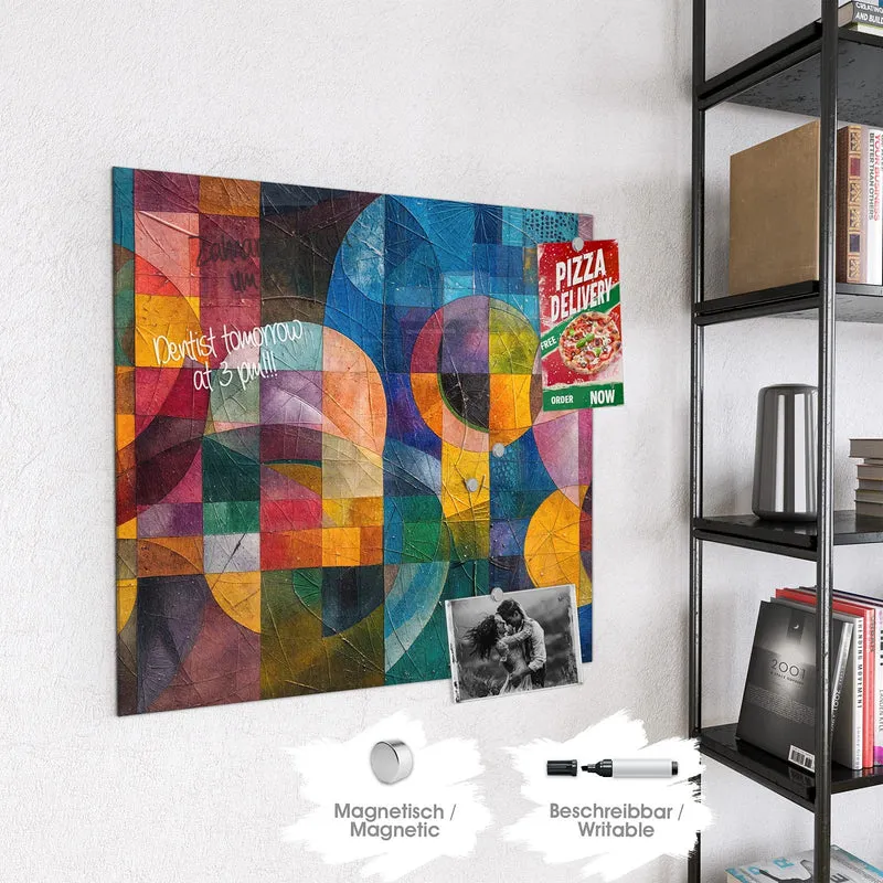 Magnettafel - Kreise und Quadrate