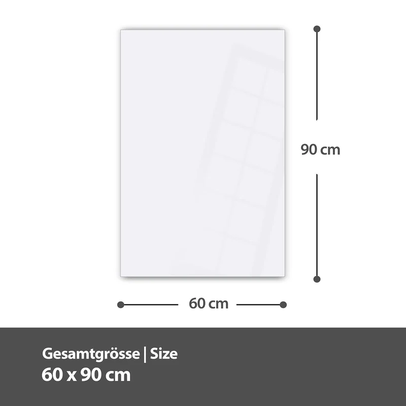 Magnettafel - Gemalter Herbstwald