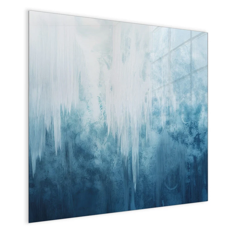 Magnettafel - Gefrorener Wasserfall