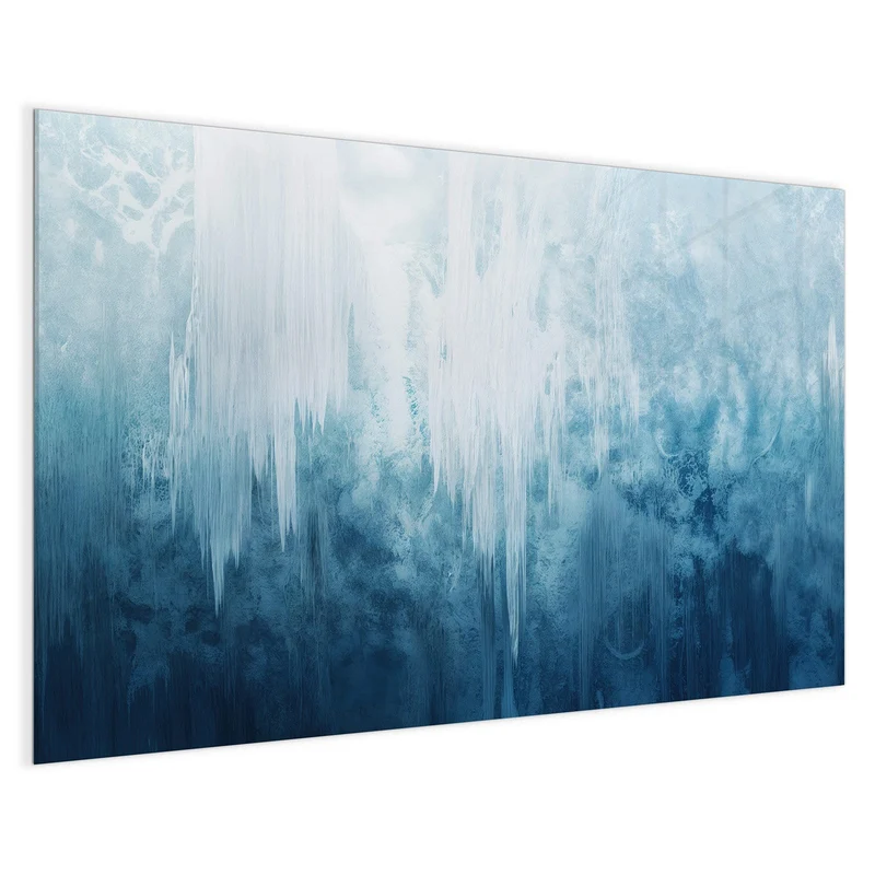 Magnettafel - Gefrorener Wasserfall