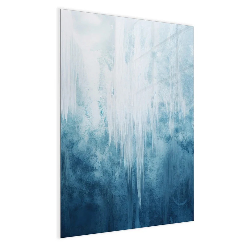 Magnettafel - Gefrorener Wasserfall