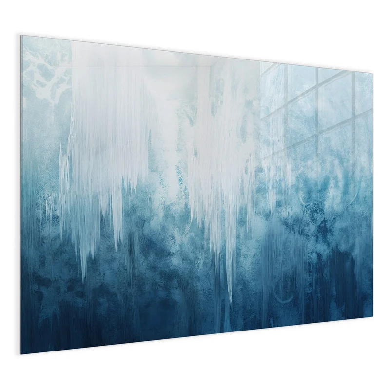 Magnettafel - Gefrorener Wasserfall