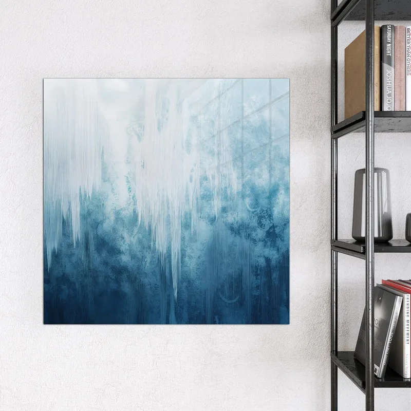 Magnettafel - Gefrorener Wasserfall
