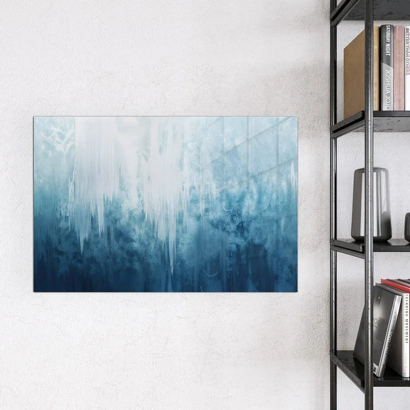 Magnettafel - Gefrorener Wasserfall