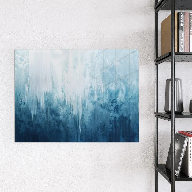 Magnettafel - Gefrorener Wasserfall