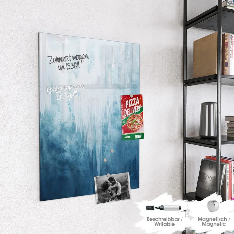 Magnettafel - Gefrorener Wasserfall