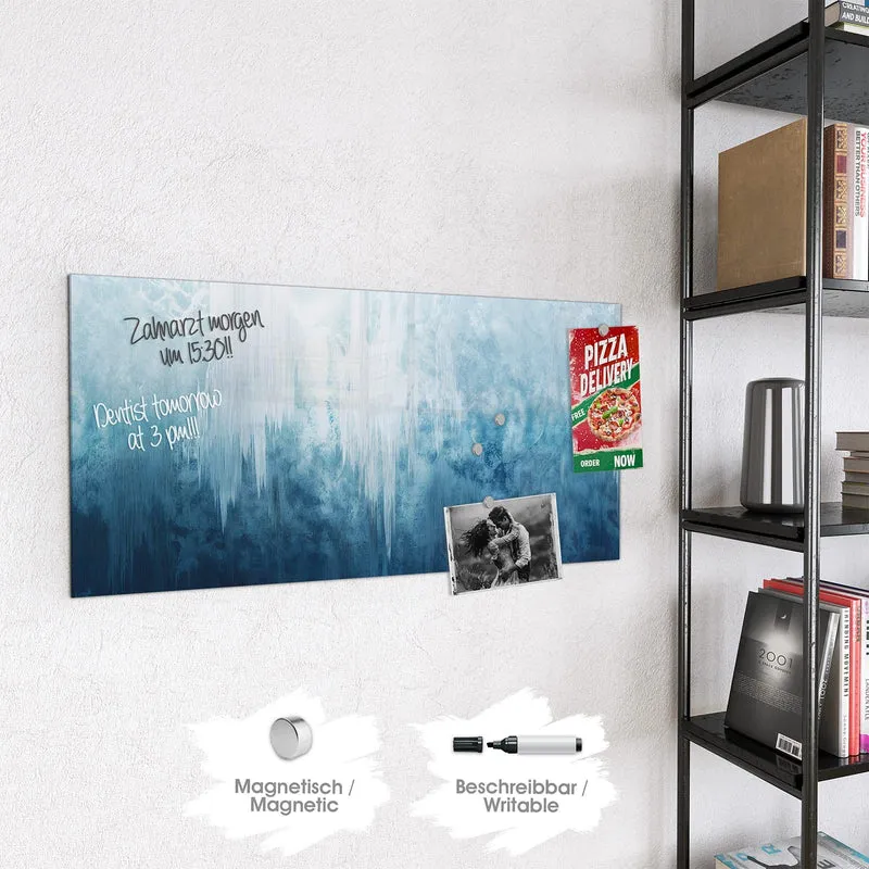 Magnettafel - Gefrorener Wasserfall