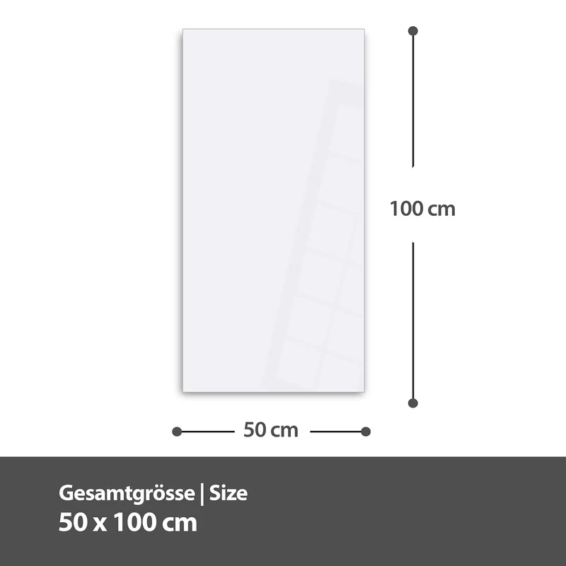 Magnettafel - Himbeeren im Eis