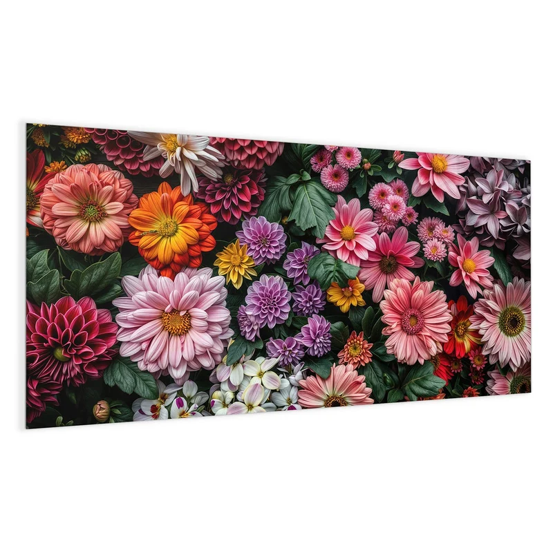 Magnettafel - Bunter Blütenteppich