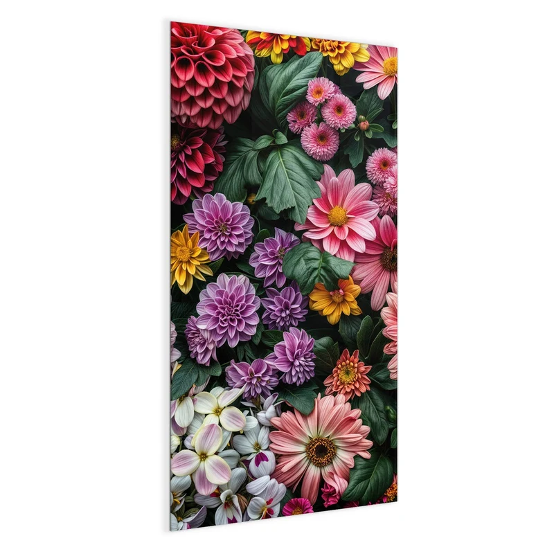 Magnettafel - Bunter Blütenteppich