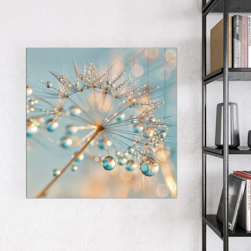 Magnettafel - Pusteblume am Himmel