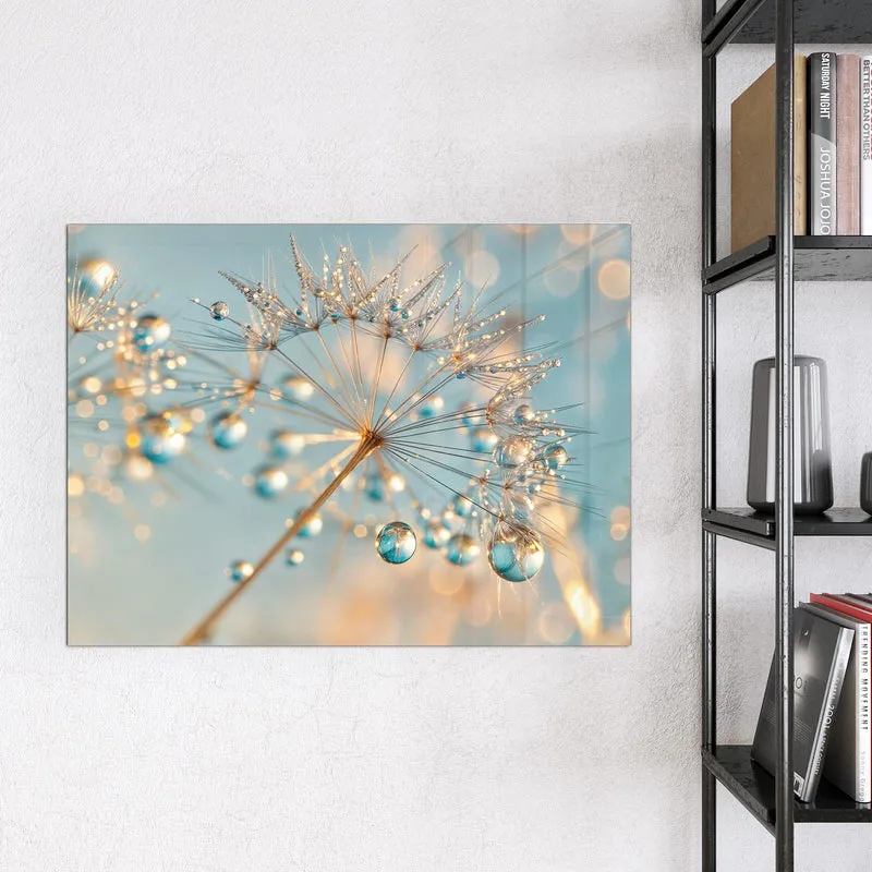 Magnettafel - Pusteblume am Himmel