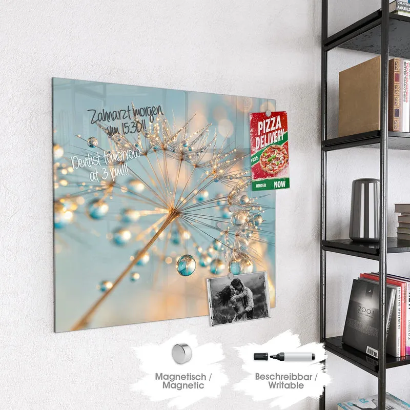 Magnettafel - Pusteblume am Himmel