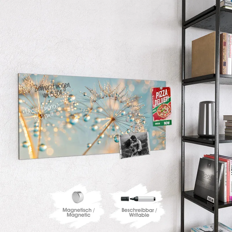 Magnettafel - Pusteblume am Himmel