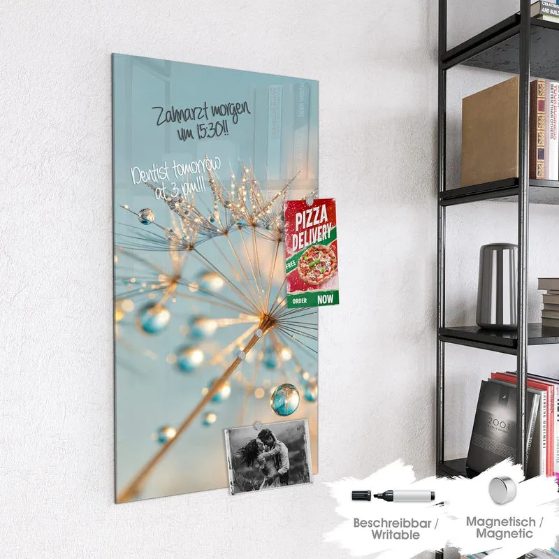 Magnettafel - Pusteblume am Himmel