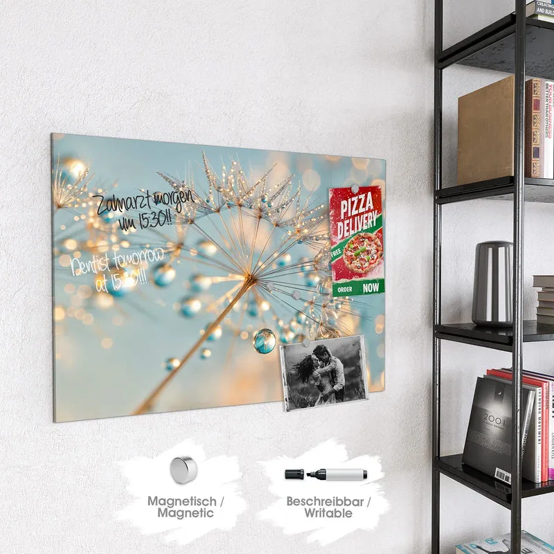 Magnettafel - Pusteblume am Himmel