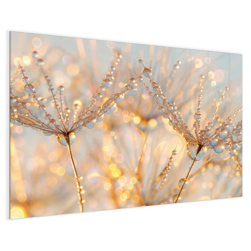 Magnettafel - Glitzernde Tautropfen