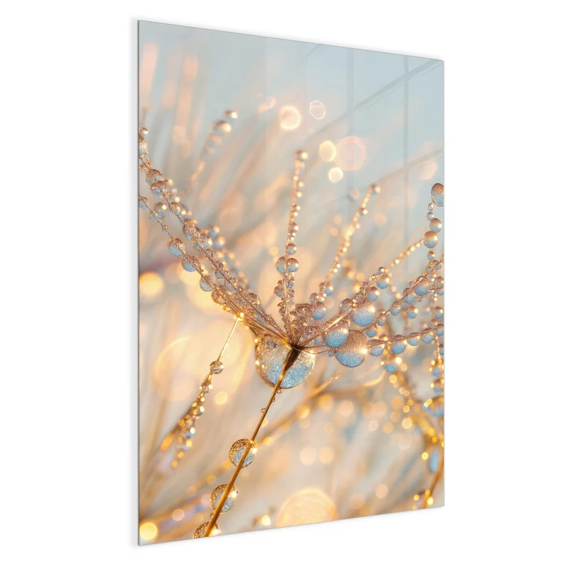 Magnettafel - Glitzernde Tautropfen