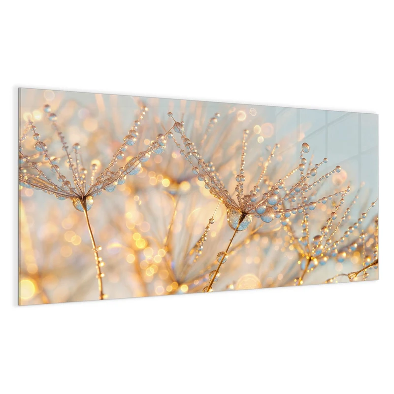 Magnettafel - Glitzernde Tautropfen
