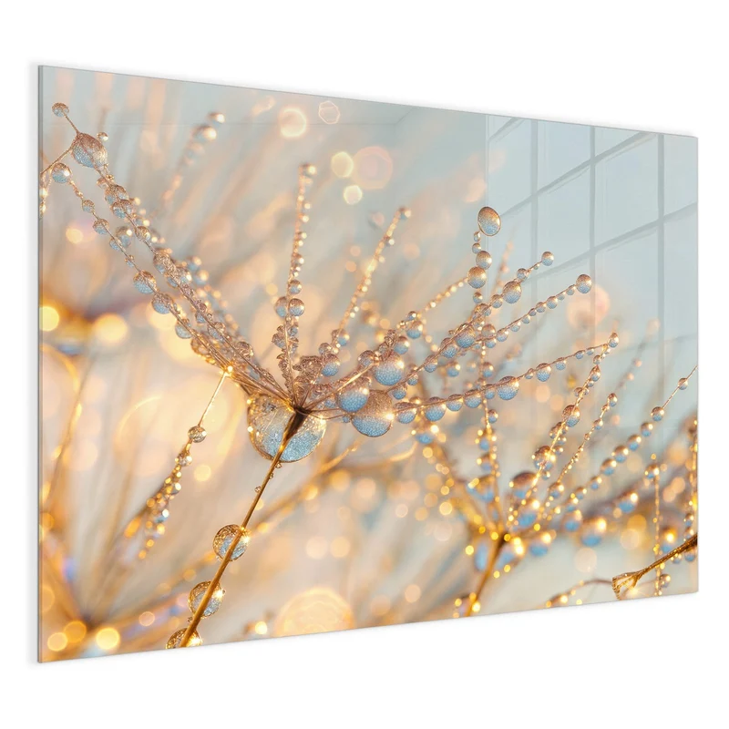 Magnettafel - Glitzernde Tautropfen
