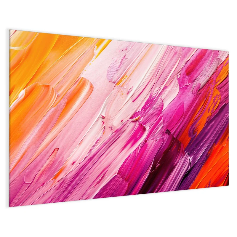 Magnettafel - Rosa Pinselstriche