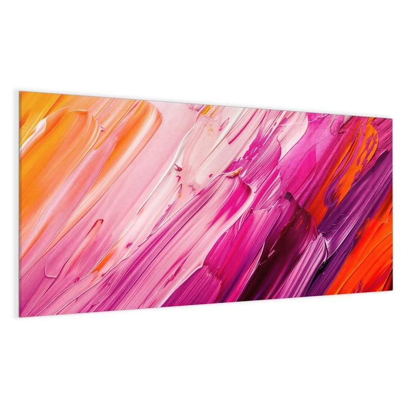 Magnettafel - Rosa Pinselstriche