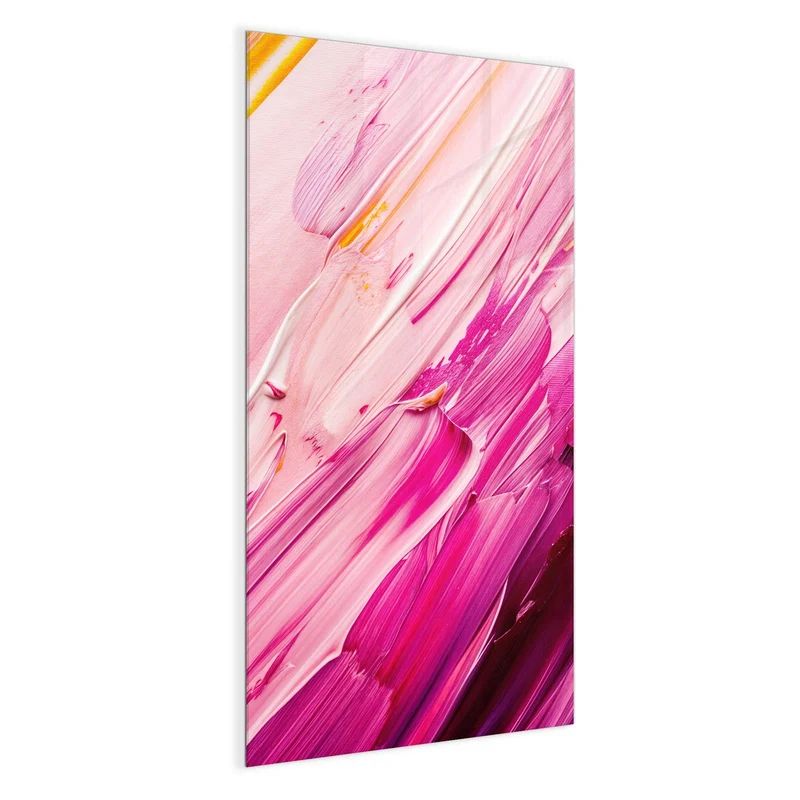Magnettafel - Rosa Pinselstriche