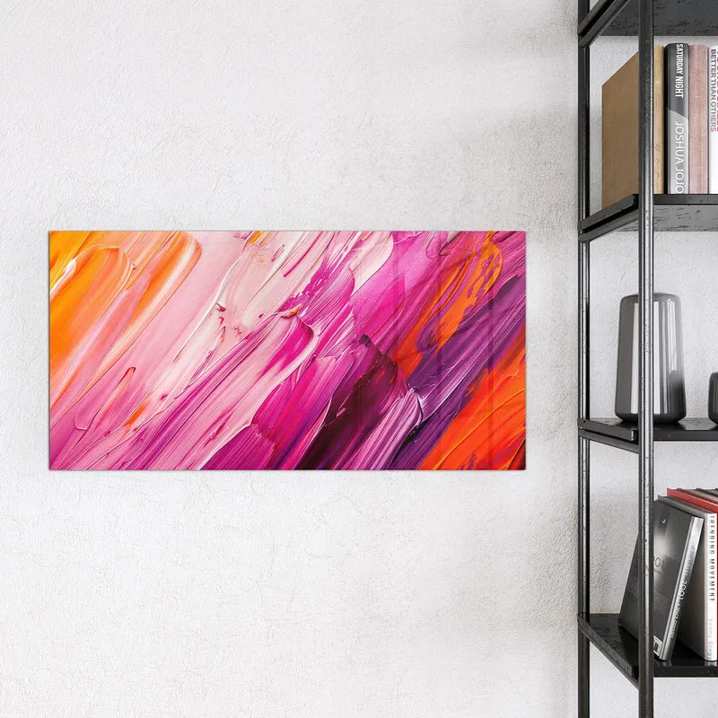 Magnettafel - Rosa Pinselstriche