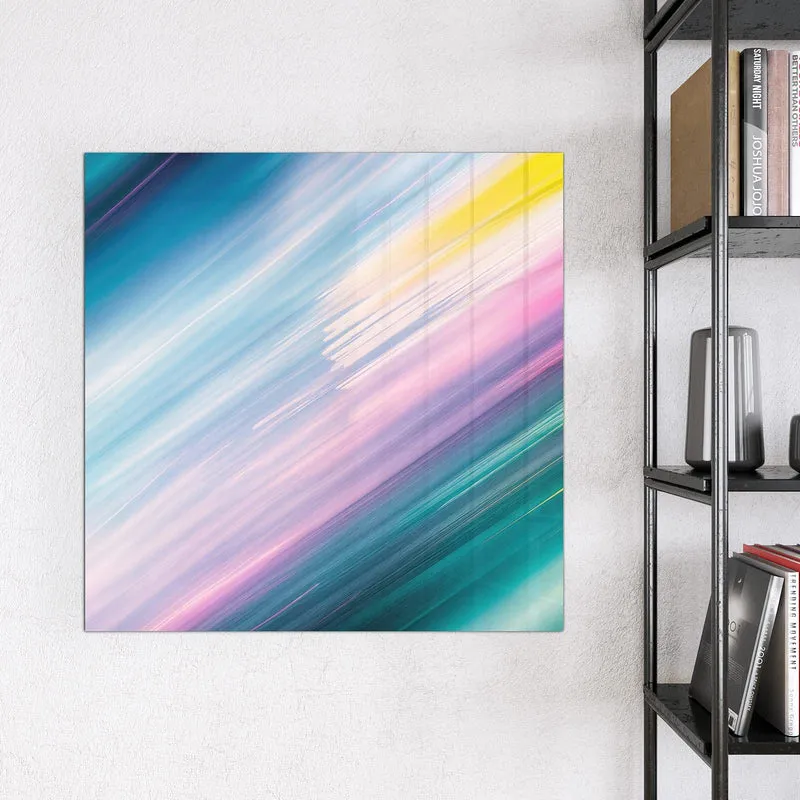Magnettafel - Farbiges Streifenmuster