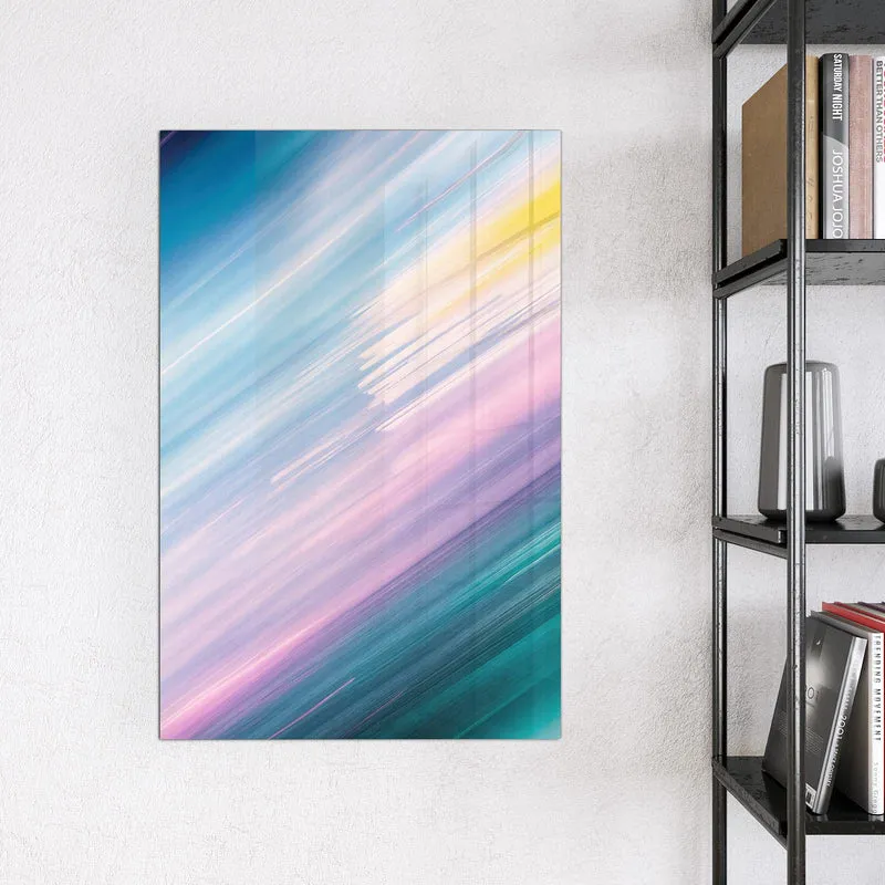 Magnettafel - Farbiges Streifenmuster