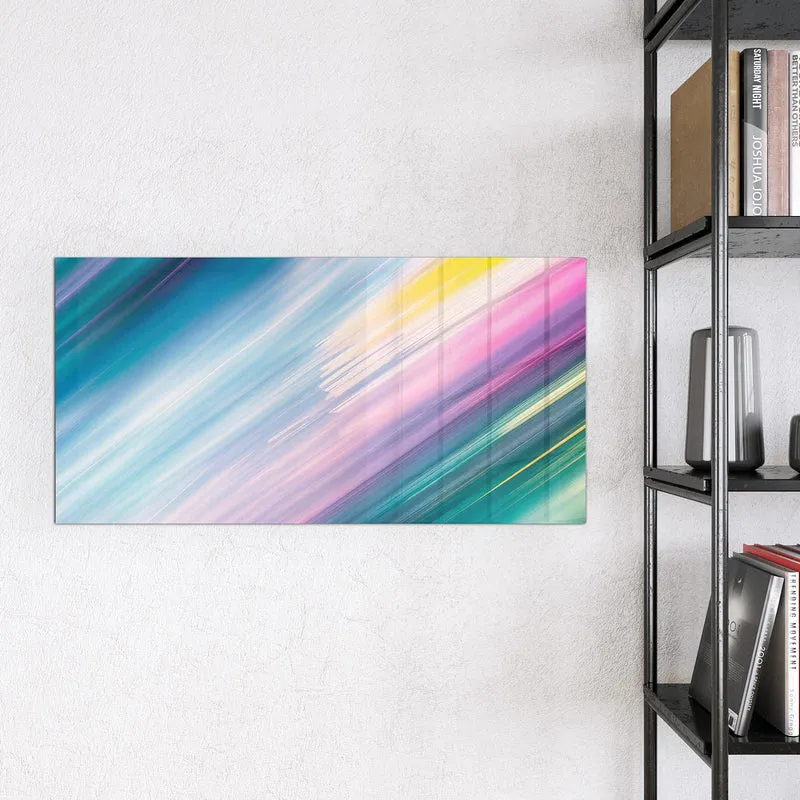 Magnettafel - Farbiges Streifenmuster