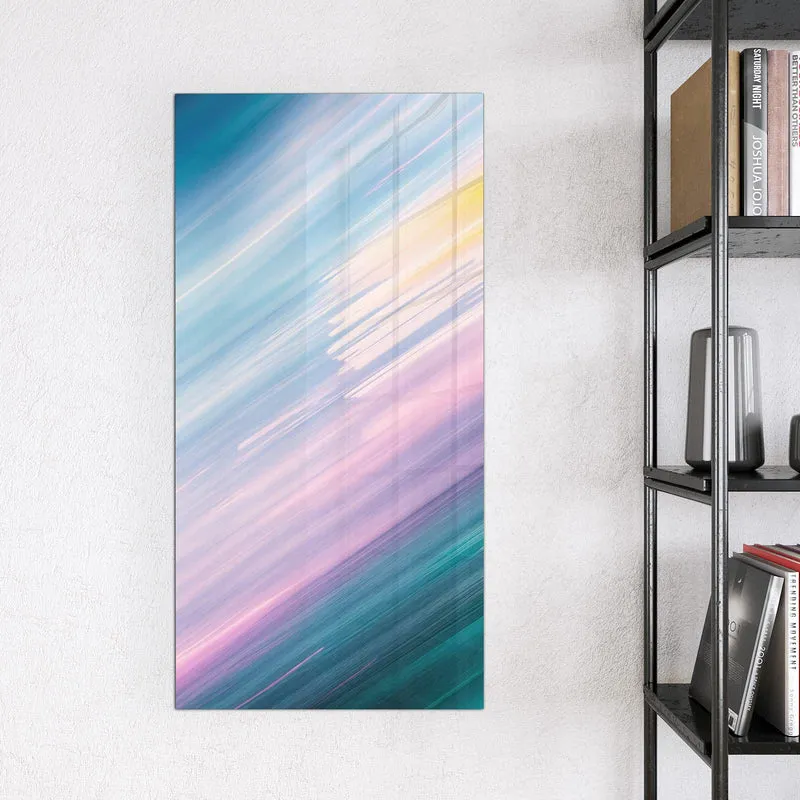 Magnettafel - Farbiges Streifenmuster