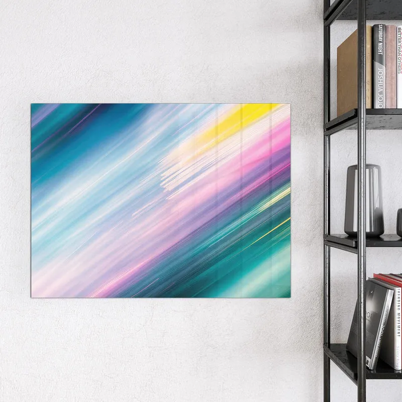Magnettafel - Farbiges Streifenmuster