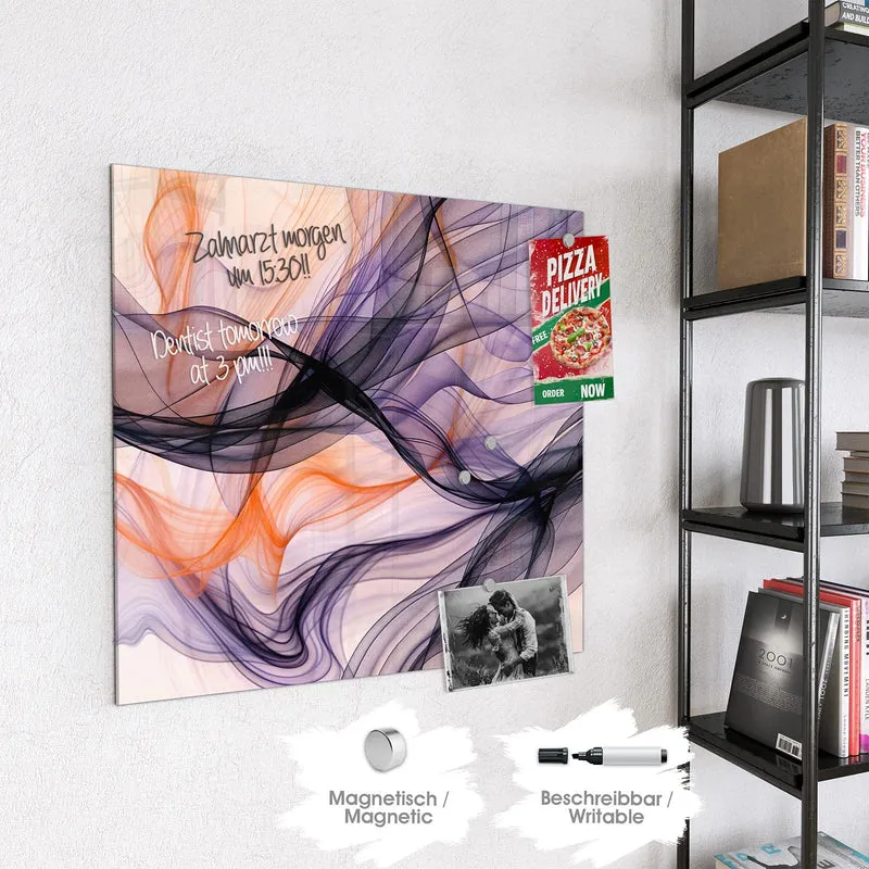 Magnettafel - Abstrakte Bewegung