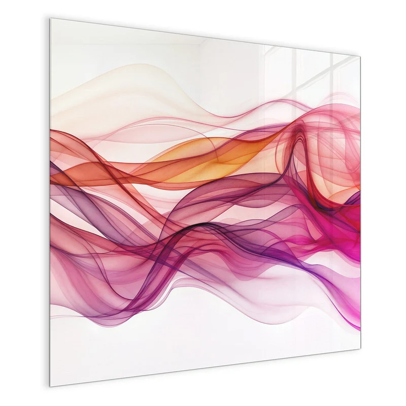 Magnettafel - Magenta Schleier